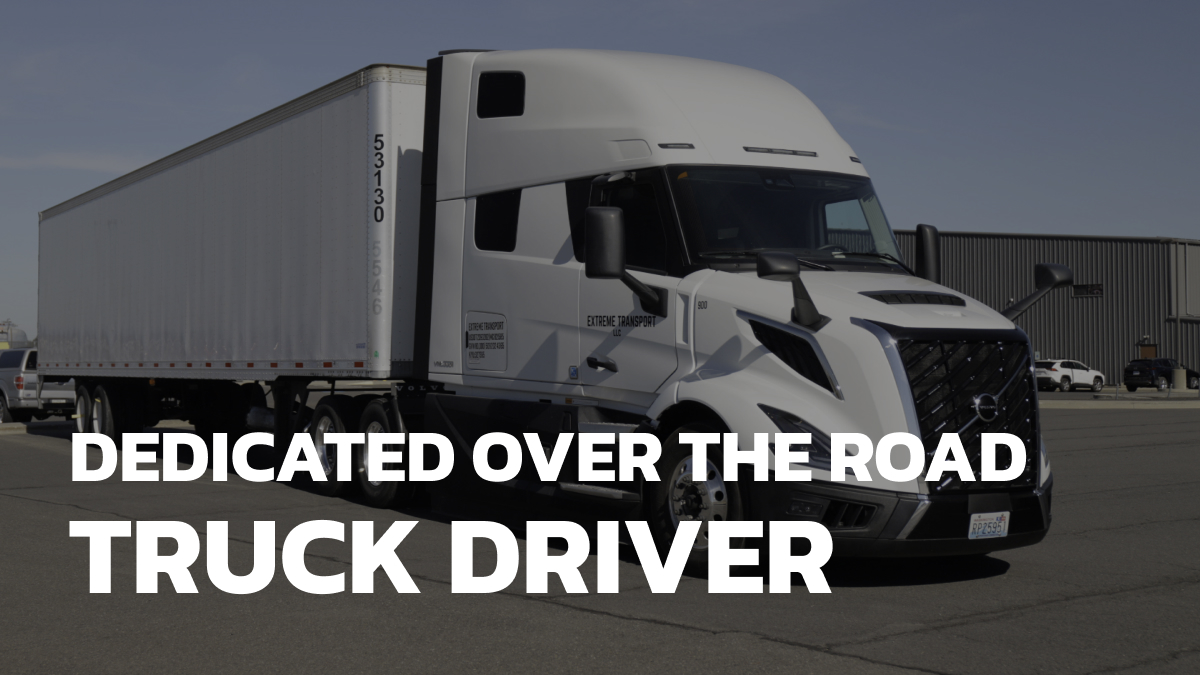 Read more about the article CDL A Truck Driver Job Spokane – Over the Road Dedicated